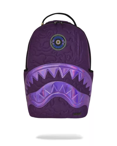Sprayground Ai Quilted Iridescent Backpack Purple ONE