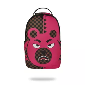 Sprayground Pink Bear Shark Backpack Pink
