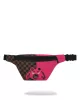 Sprayground Pink Bear Shark Savvy Crossbody Pink ONE
