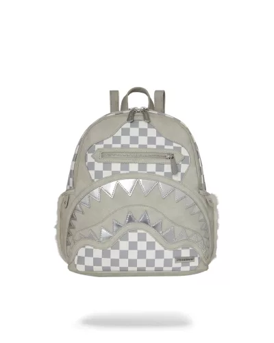 Sprayground Fur Baby Savage Backpack Grey ONE