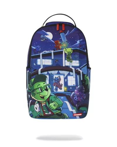 Sprayground Misfits Of Moneyville Backpack Blue