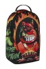 Sprayground Diablo Burning Billion Diablo Bill Dlxsr Backpack Red ONE