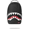 Sprayground Sharks In Paris Wtf Bubbly Black Check Backpack Black One