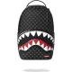 Sprayground Sharks In Paris Wtf Bubbly Black Check Backpack Black One