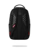 Sprayground Sharks In Paris Wtf Bubbly Black Check Backpack Black One