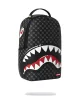 Sprayground Sharks In Paris Wtf Bubbly Black Check Backpack Black One