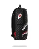 Sprayground Sharks In Paris Wtf Bubbly Black Check Backpack Black One