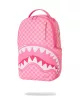 Sprayground Pink New Check Faces Backpack Pink