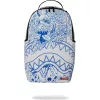 Sprayground Blue Ink Doodle Backpack Blue One