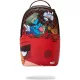 Sprayground Money Boy Chillin On Big Angry Bird Backpack Red