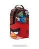 Sprayground Money Boy Chillin On Big Angry Bird Backpack Red