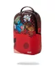 Sprayground Money Boy Chillin On Big Angry Bird Backpack Red