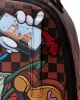 Sprayground Money Boy Chillin On Big Angry Bird Backpack Red