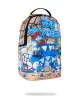 Sprayground Smurfs Art Party Backpack Blue One