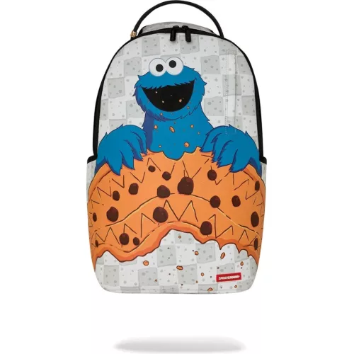 Sprayground Sesame Street Cookie Monster Shark Backpack Mulicolor