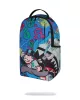 Sprayground Monopoly Blue Tear Through Backpack Blue One