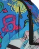 Sprayground Monopoly Blue Tear Through Backpack Blue One