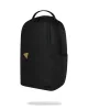 Sprayground Blacked Out Embossed Gold Tooth Backpack Black One
