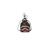 Sprayground Sharks In Paris Wtf Bubble Brown Check Backpack Keychain Brown