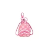 Sprayground Pink New Check Faces Backpack Keychain Pink One