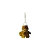Sprayground Sip Gold Drip Bear Keychain Brown One