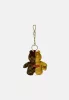 Sprayground Sip Gold Drip Bear Keychain Brown One