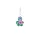 Sprayground Y2K Shark Bear Keychain Multicolor ONE