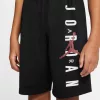 Air Jordan Big Kids' Mesh Shorts Black