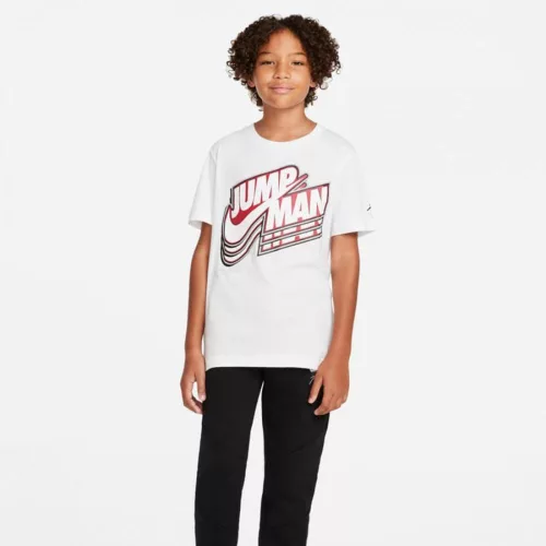 JORDAN BRAND BOYS CORE TEE WHITE
