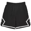 Jordan Diamond Woven Grade School Shorts Black