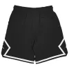 Jordan Diamond Woven Grade School Shorts Black