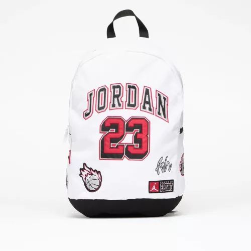 Jordan Jam JP Backpack White/ Gym Red ONE