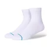 STANCE ICON QUARTER WHITE