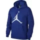 Jordan FLIGHT FLEECE JUMPMAN AIR PO  DEEP ROYAL BLUE/WHITE