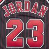 MITCHELL & NESS NBA CHICAGO BULLS 1996 MICHAEL JORDAN #23 AUTHENTIC JERSEY BLACK PINSTRIPE