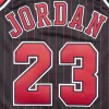 MITCHELL & NESS NBA CHICAGO BULLS 1996 MICHAEL JORDAN #23 AUTHENTIC JERSEY BLACK PINSTRIPE 96