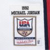 MITCHELL & NESS USA BASKETBALL 1992 MICHAEL JORDAN AUTHENTIC HOME JERSEY WHITE