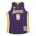 MITCHELL & NESS NBA LOS ANGELES LAKERS 2000 KOBE BRYANT #8 AUTHENTIC JERSEY PURPLE 00