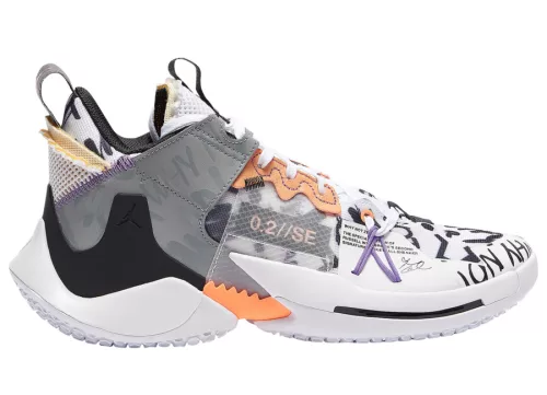 JORDAN "WHY NOT?" ZER0.2 SE  WHITE/ORANGE PULSE-BLACK-PARTICLE GREY