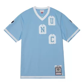   MITCHELL & NESS NCAA SHOOTING SHIRT NORTH CAROLINA 1983 MICHAEL JORDAN Light Blue