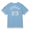 MITCHELL & NESS NCAA SHOOTING SHIRT NORTH CAROLINA 1983 MICHAEL JORDAN LIGHT BLUE L