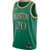 NBA X NIKE BOSTON CELTICS GORDON HAYWARD SWINGMAN CITY EDITION JERSEY 19 CLOVER/CLUB GOLD/HAYWARD GORDON