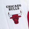 MITCHELL & NESS CHICAGO BULLS Mens Authentic Warm Up Jacket White
