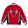 MITCHELL & NESS NBA CHICAGO BULLS AUTHENTIC WARM UP JACKET SCARLET