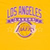 MITCHELL & NESS LOS ANGELES LAKERS LOS ANGELES TEE YELLOW
