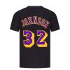 MITCHELL & NESS LOS ANGELES LAKERS MAGIC JOHNSON NAME & NUMBER TEE BLACK