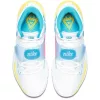 NIKE KYRIE 6 WHITE/BLUE FURY-OPTI YELLOW-DIGITAL PINK