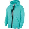 JORDAN BLACK CAT SHERPA HOODIE LIGHT AQUA/LIGHT AQUA/BLACK