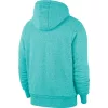 JORDAN BLACK CAT SHERPA HOODIE LIGHT AQUA/LIGHT AQUA/BLACK