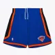 Mitchell & Ness NBA Dark Shorts New York Knicks 2010 Royal